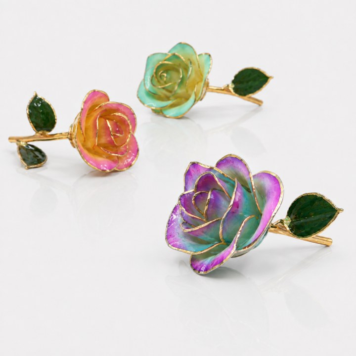 Gold Dipped Roses