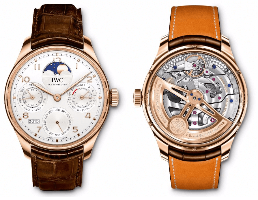 IWC portugieser Perpetual Calendar Watch Available at Albert's Diamond Jewelers