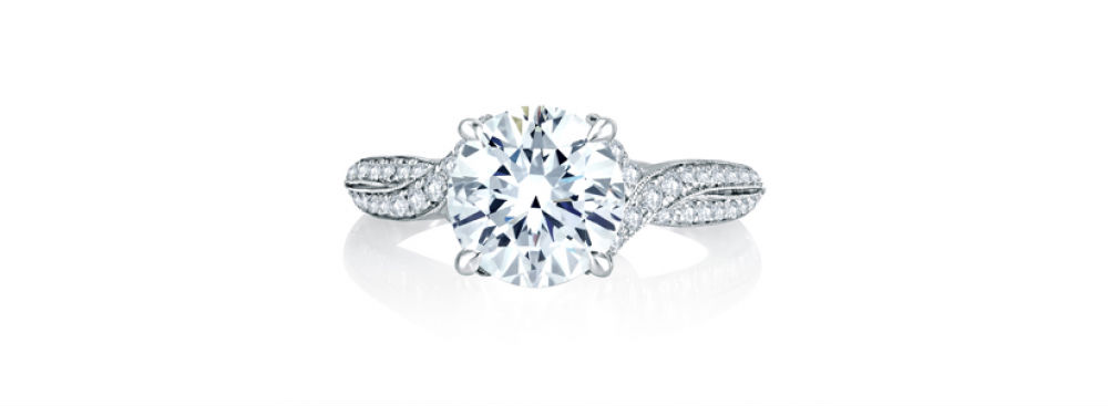 A. Jaffe Seasons of Love Engagement Ring