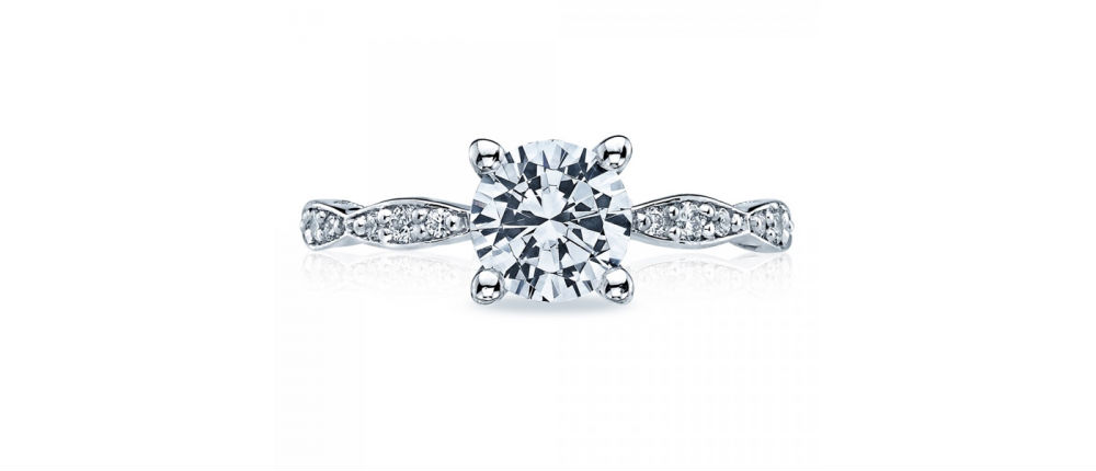 TACORI Sculpted Crescent Engagement Ring