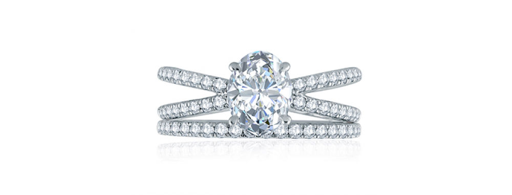 A. Jaffe Classic Engagement Ring