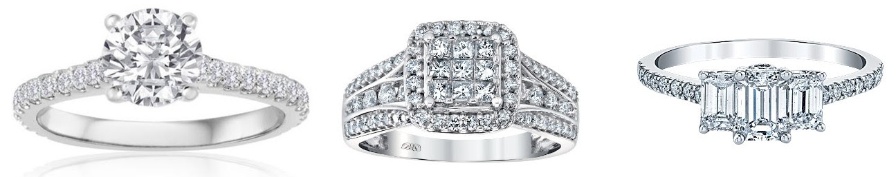 Engagement Rings for Holiday Proposal