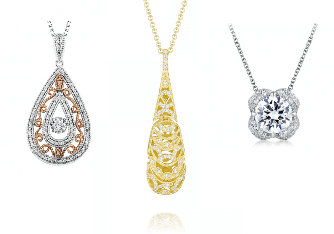 TACORI, A. Jaffe, and Albert's Collection Diamond Necklaces available at Albert's Diamond Jewelers