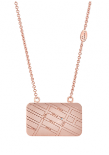 Maps by A. Jaffe Collection Rose Gold Diamond Pendant Necklace