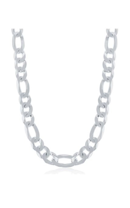 Albert`s Sterling Silver 22 Inch 8.6mm Figaro Chain Q-5499-22