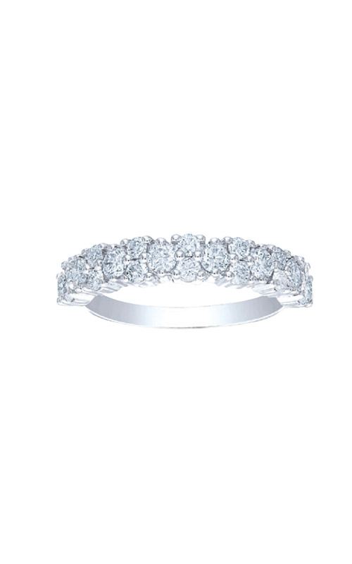 Albert`s 14k White Gold .25ctw Diamond Ring Guard WC7279D