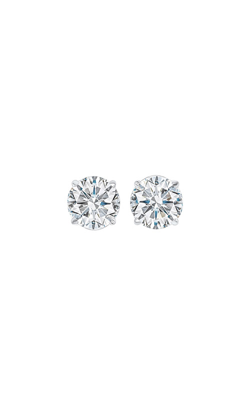 Albert`s 14k White Gold 1/4ctw Diamond Screw Back Stud Earrings SE8025G4-4W