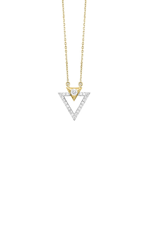 Buy Triangular Sterling Silver Necklace Online | FableStreet