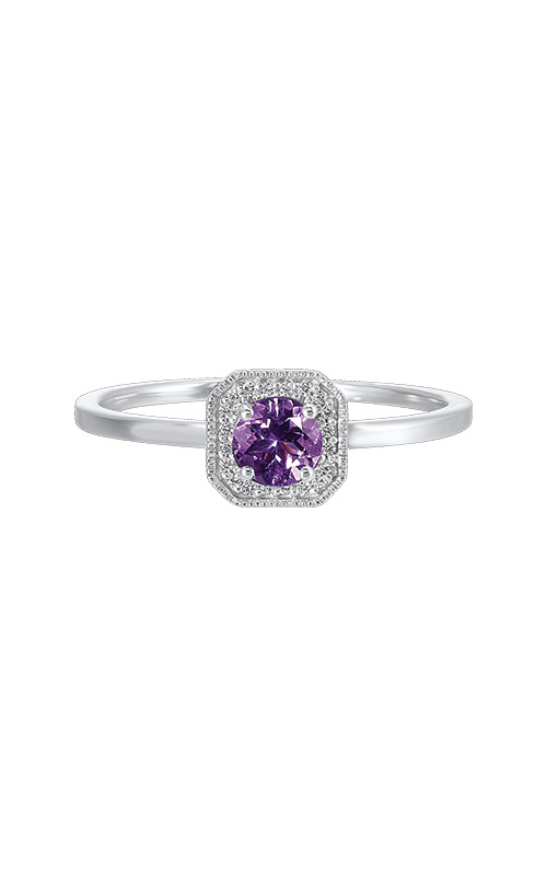 Amethyst and diamond sale rings white gold