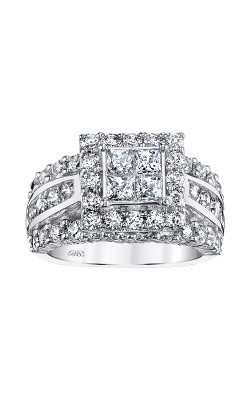 Albert's 14k White Gold 2ctw Diamond Quad Engagement Ring RE-5403BBA56J4W