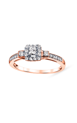 Albert's 10k Rose Gold 1/3ctw Diamond Promise Ring RE-2631-A67-10P