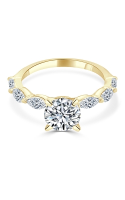 Albert's 14k Yellow Gold .38ctw Diamond Promise Ring L8521-E33-YG