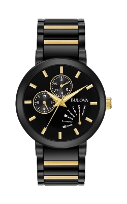 Bulova Futuro Men`s Two Tone Stainless Steel 98C124