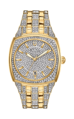 bulova gold tone watch