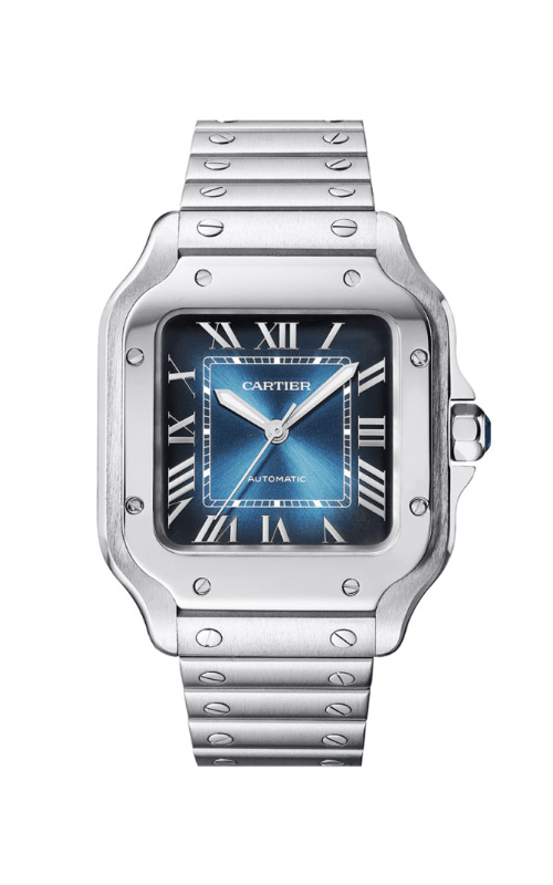 Cartier Drive De Cartier Automatic Silvered Dial Men's Watch WGNM0005  7613268663219 - Watches, Drive de Cartier - Jomashop