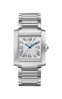 CRWSTA0052 - Tank Must watch - Large model, quartz movement, steel - Cartier