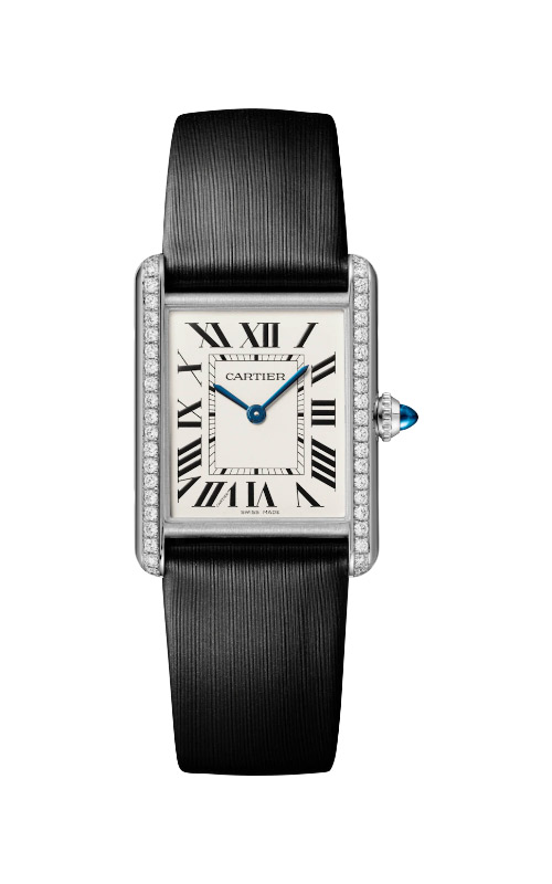  Cartier Tank Francaise Silver Dial Ladies Watch W2TA0003 :  Clothing, Shoes & Jewelry