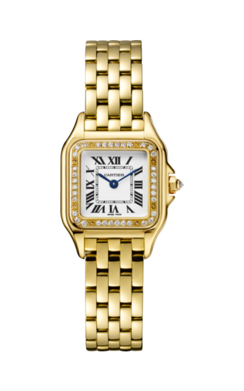 Cartier Tank Francaise Small Model Stainless Steel & Diamonds Ladies Watch, W4TA0008