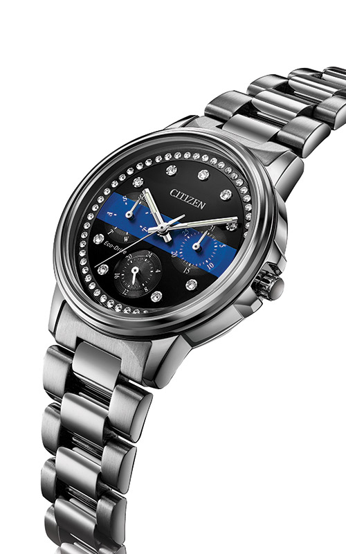 Thin blue line watch on sale citizen