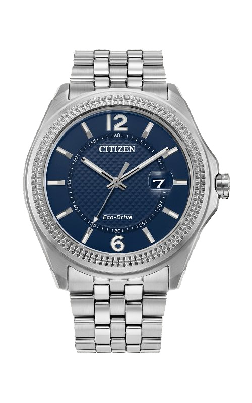 Citizen Corso Blue Dial Mens Eco Drive Watch AW1740 54L