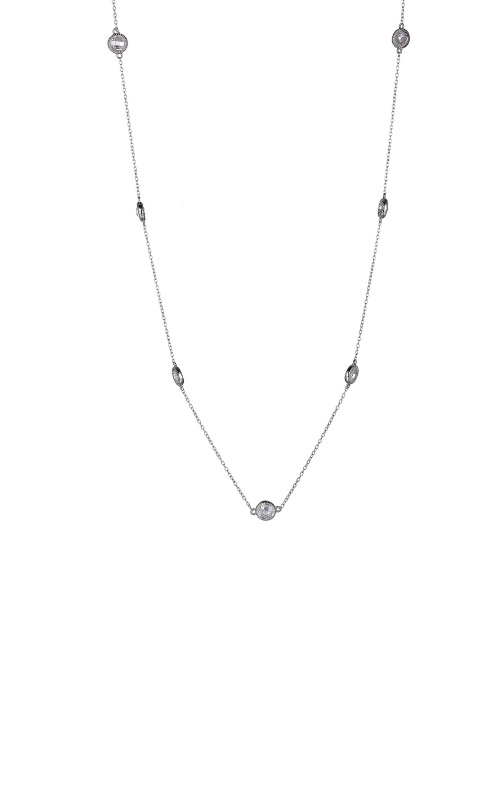 Cz station hot sale necklace silver