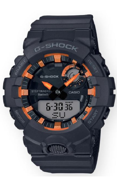 G shock grey clearance orange