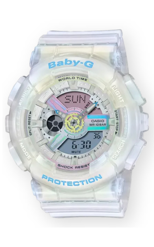 G-Shock Baby-G White Polarized Dial BA110PL-7A2