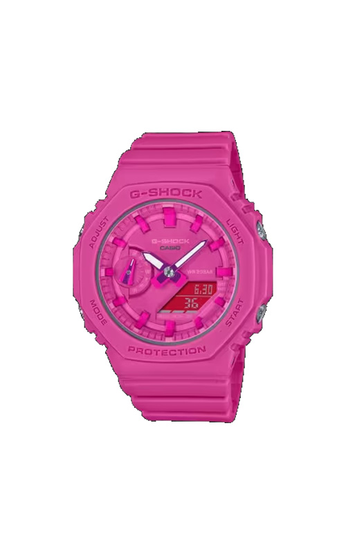  Casio Ladies G-Shock S-Series Pink Resin Band Watch GMAS140-4A  : Clothing, Shoes & Jewelry