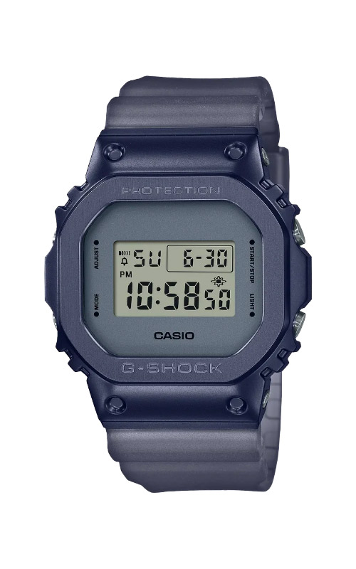 G-Shock Men`s Digital Midnight Blue Watch GM5600MF-2