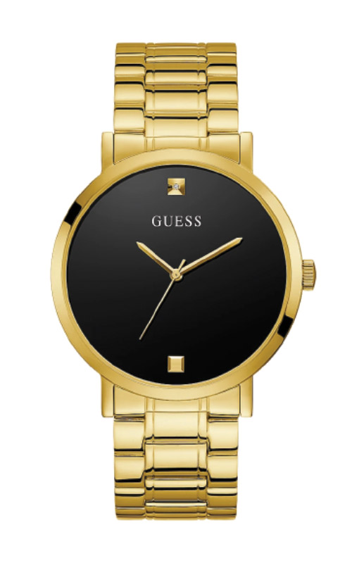 Guess Gold Tone Stainless Steel Watch U1315G2