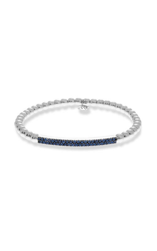 Blue sapphire bead on sale bracelet