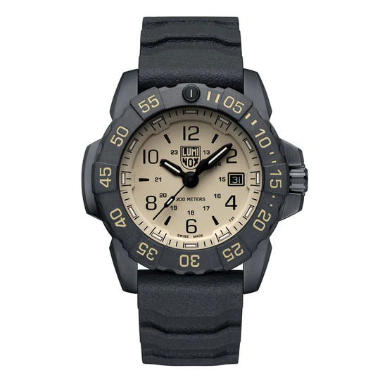 LUMINOX NAVY SEAL FOUNDATION 45MM BLACK STEEL CASE