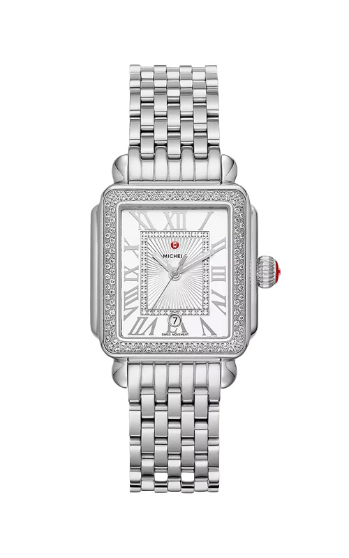 MICHELE Deco Madison Mid Stainless Diamond Watch