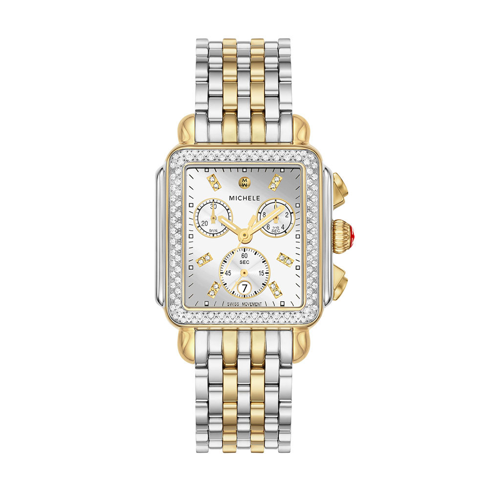 Michele watch with discount diamonds