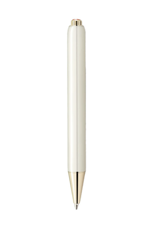 Montblanc Heritage Rouge et Noir Baby Ballpoint Pen, Ivory, 128123