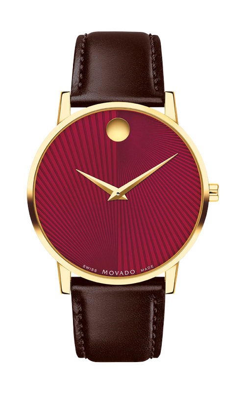 Gold movado 2025 museum watch