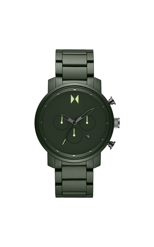 MVMT Chrono Ceramic Matte Green 45mm Mens Watch 28000329