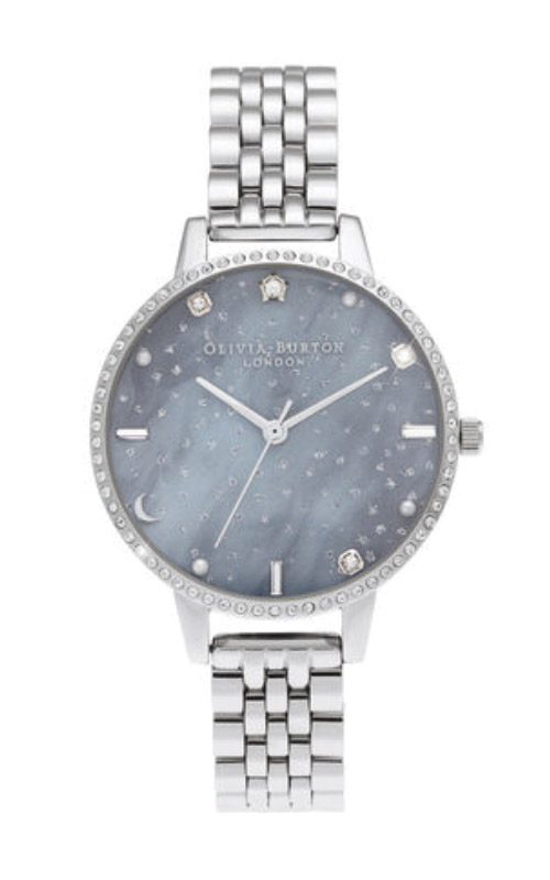 Olivia Burton Silver Tone Night Sky Watch OB16GD65 | Albert's