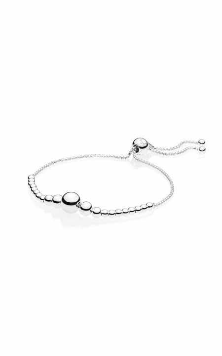 Sparkling Halo Tennis Bracelet 599416C01-18