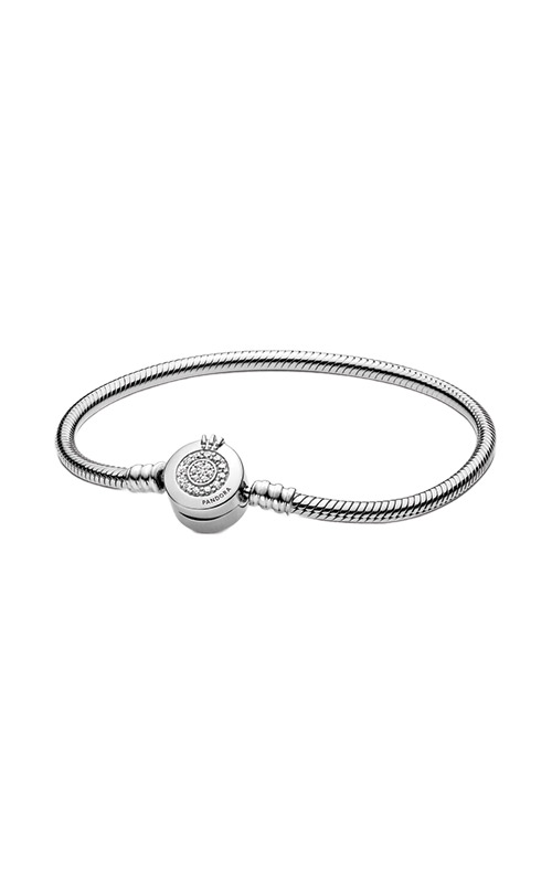 Pandora Moments Halo Snake Chain Bracelet 590038C01-16