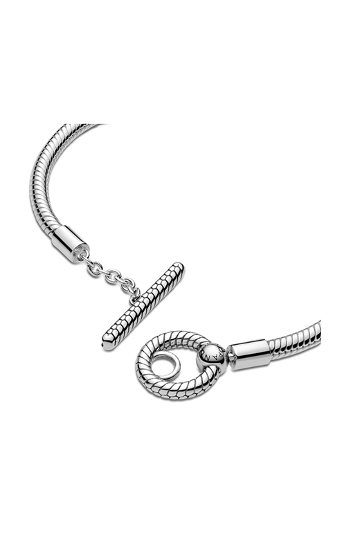 Pandora Moments T-Bar Snake Chain Bracelet 599082C00-17