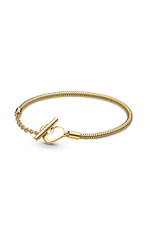 Pandora Game of Thrones House Sigil Clasp Studded Chain Bracelet | Gold-Plated | 8.3 Inches