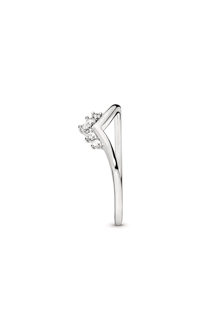 Pandora Tiara Wishbone Ring 198282CZ-50