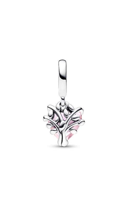 Pandora : Metallic Pink Heart Charm