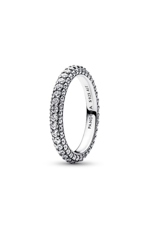 Solid 925 Sterling Silver Wedding 3 Ring Set