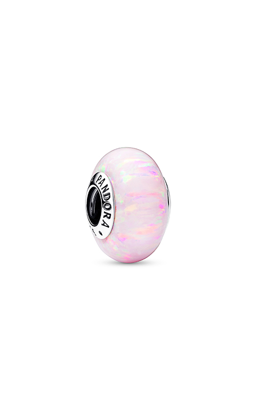 Pandora Sparkling Pave Round Pink Charm