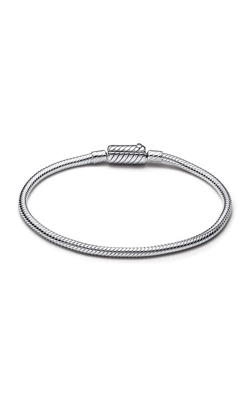 Pandora Moments Sliding Magnetic Clasp Snake Chain Bracelet 590122C00-19