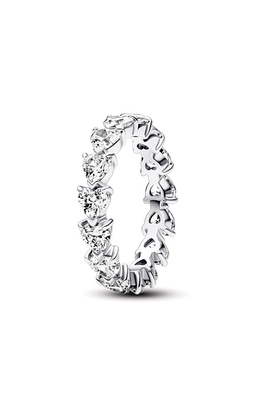 Pandora Double Band Heart Ring