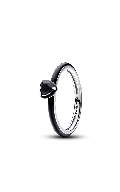 Pandora ME Black Chakra Heart Ring 193088C01-64