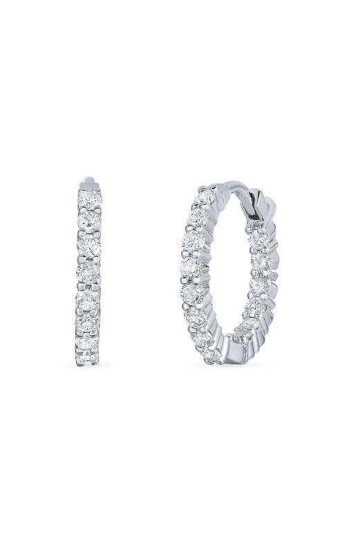 Roberto coin diamond huggie on sale earrings